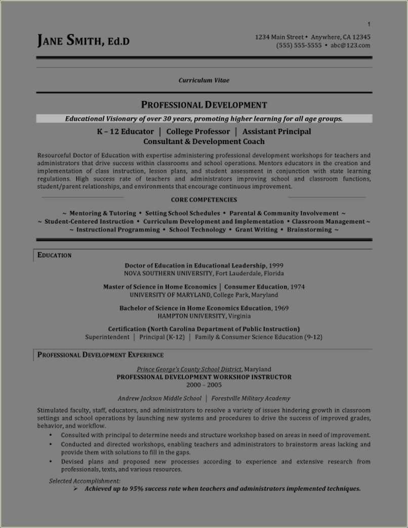 sample-resume-teacher-to-principal-resume-example-gallery