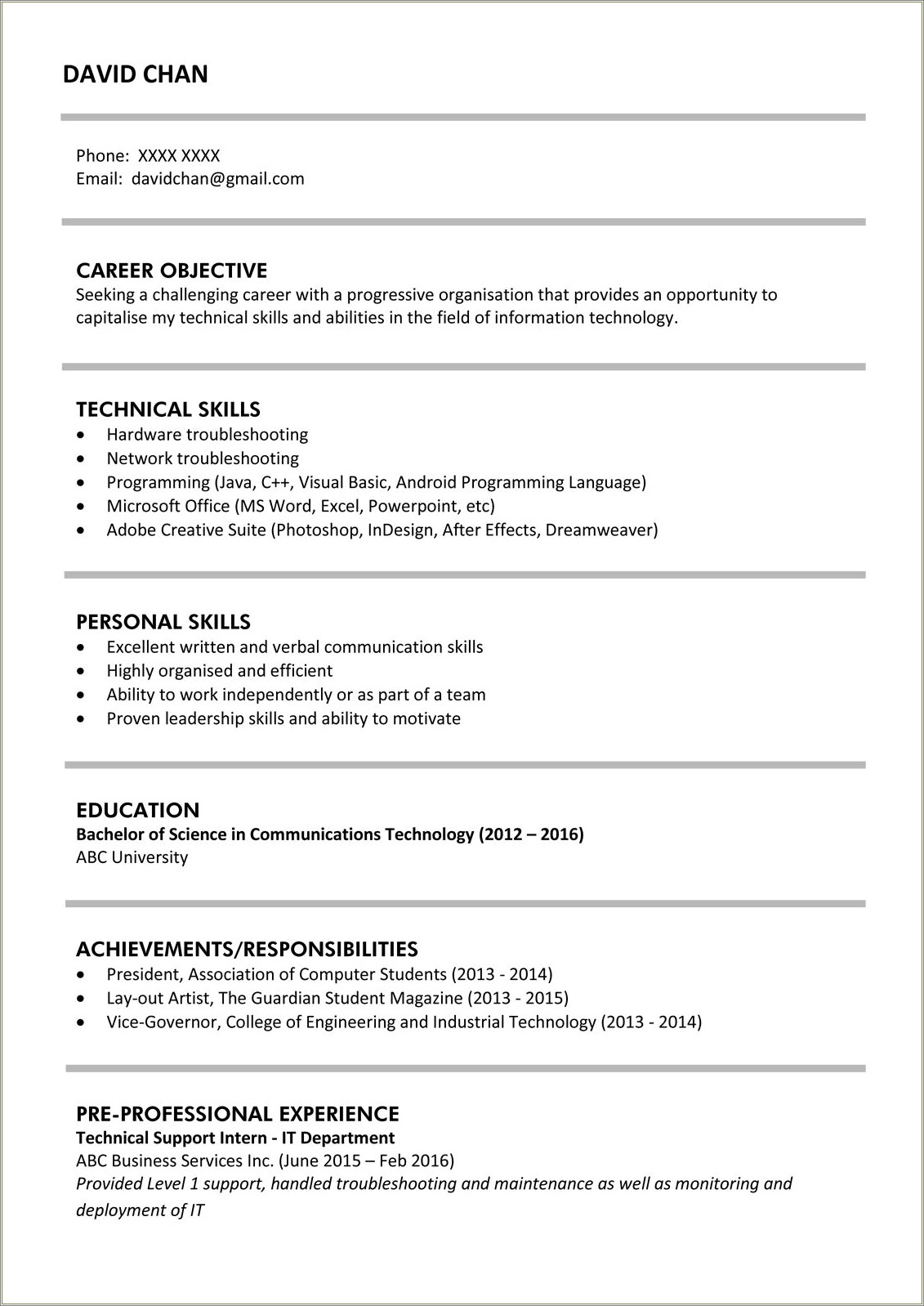 15 Year Old Resume Sample - Resume Example Gallery