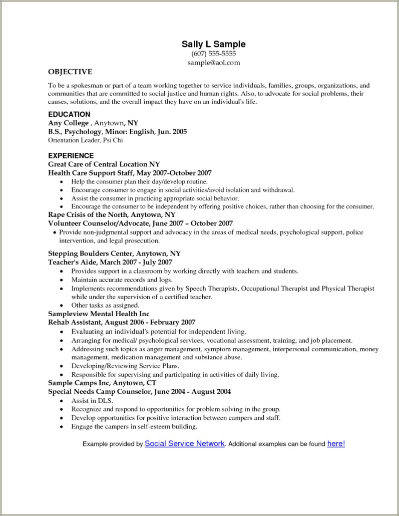 sample-social-services-resume-objective-resume-example-gallery