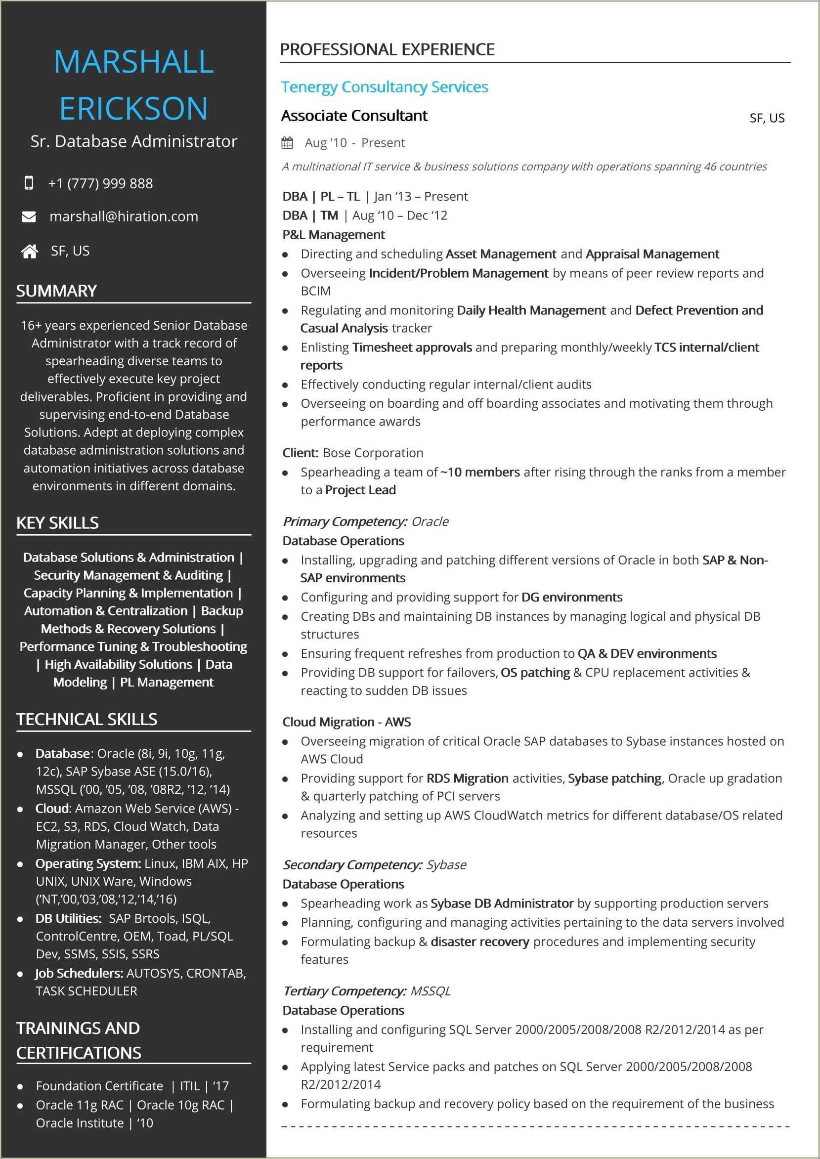 Sample Web Admin Resume Doc - Resume Example Gallery