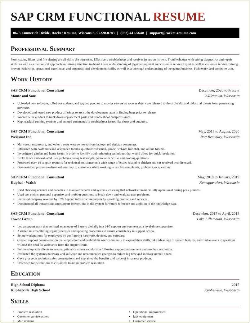 sample-of-functional-resume-2019-resume-example-gallery