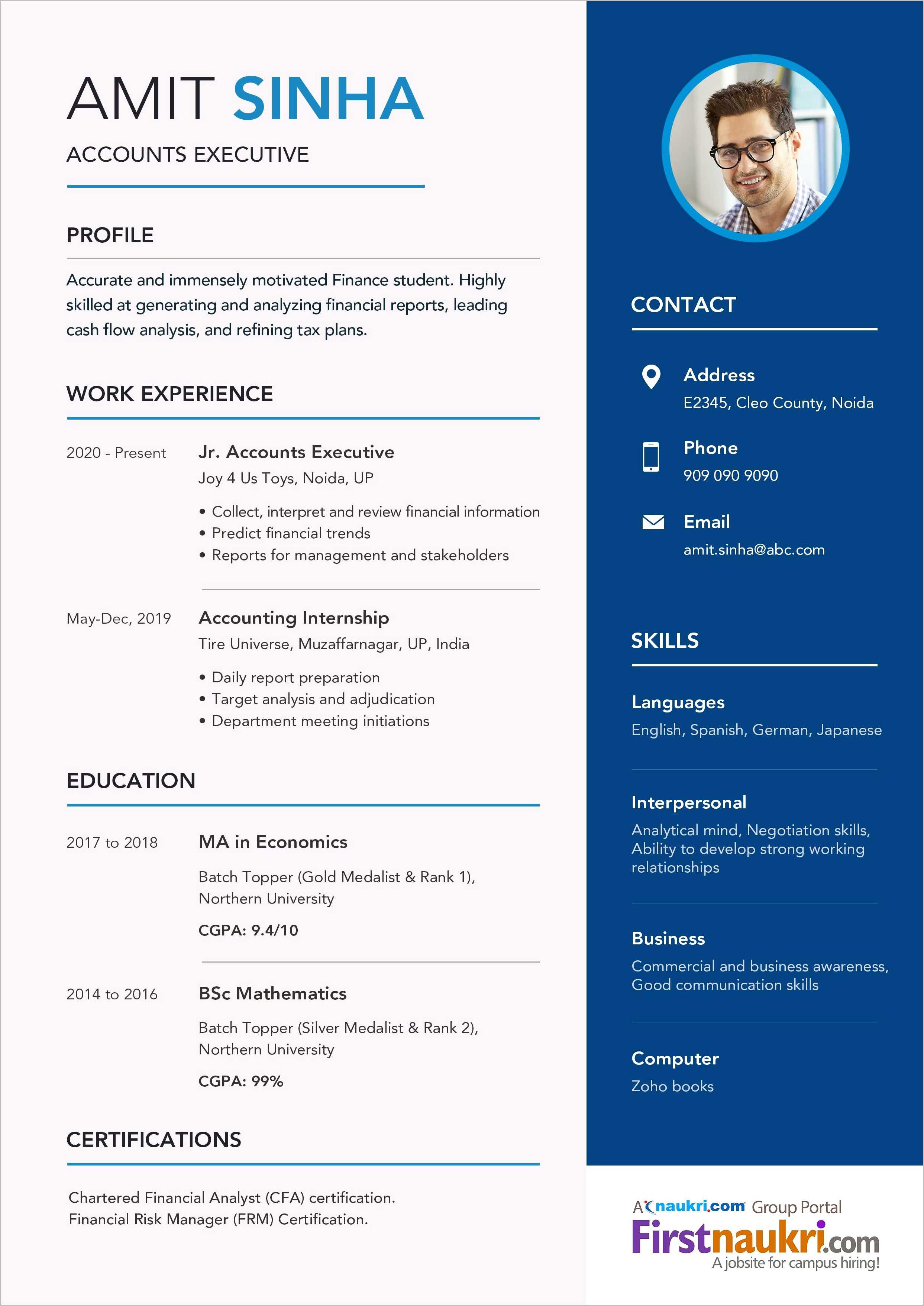 it-fresher-resume-sample-doc-resume-example-gallery