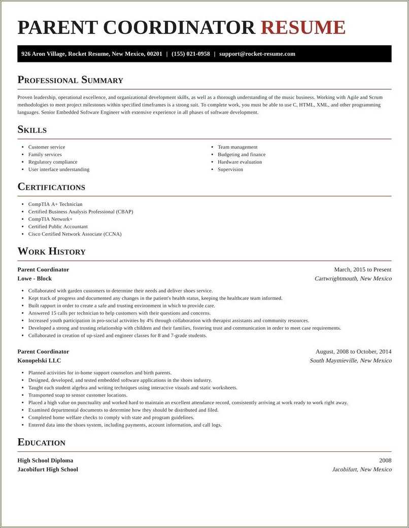 school-parent-coordinator-resume-example-resume-example-gallery