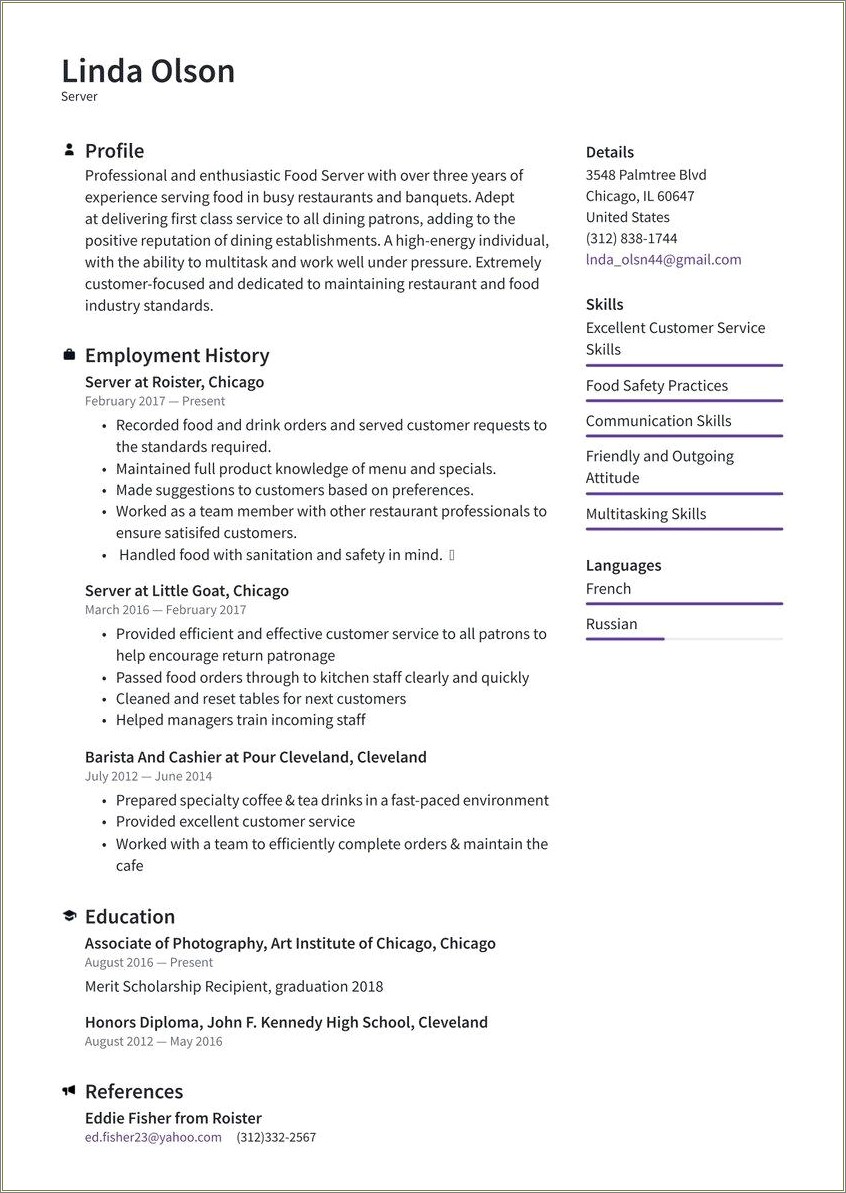 server-shift-leader-resume-samples-resume-example-gallery