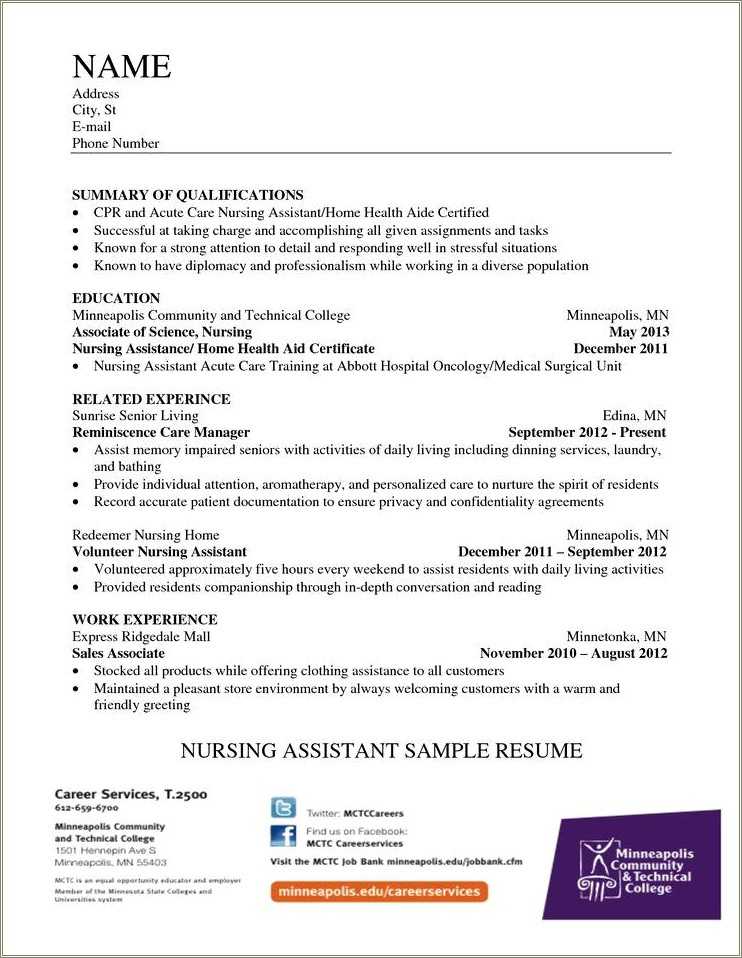 simple-sample-resume-for-cna-resume-example-gallery