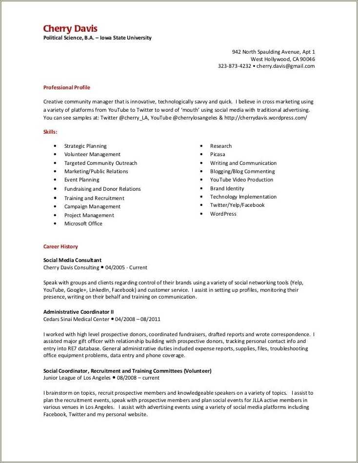 social-media-manager-resume-personality-resume-example-gallery