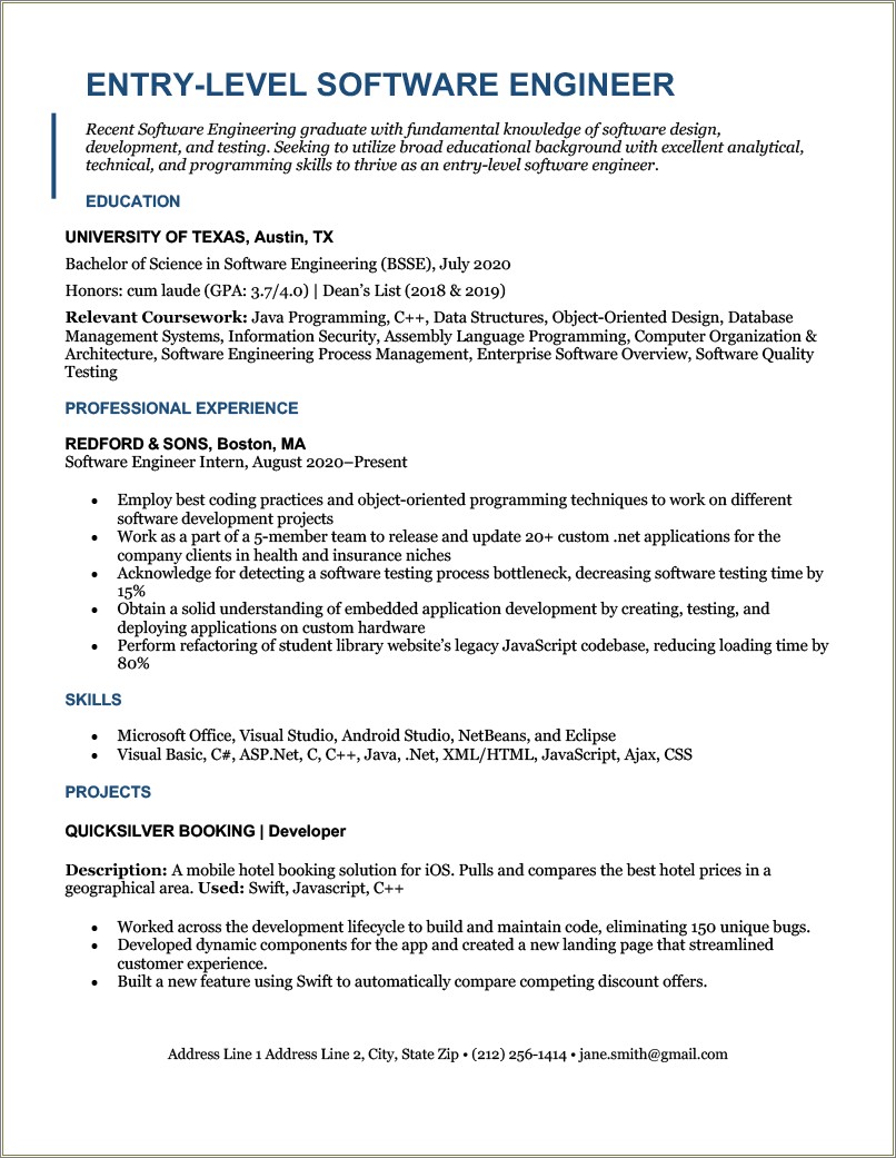 software-developer-resume-sample-objectives-resume-example-gallery