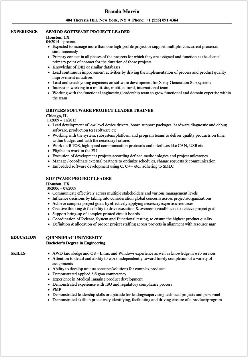 software-project-lead-resume-sample-resume-example-gallery