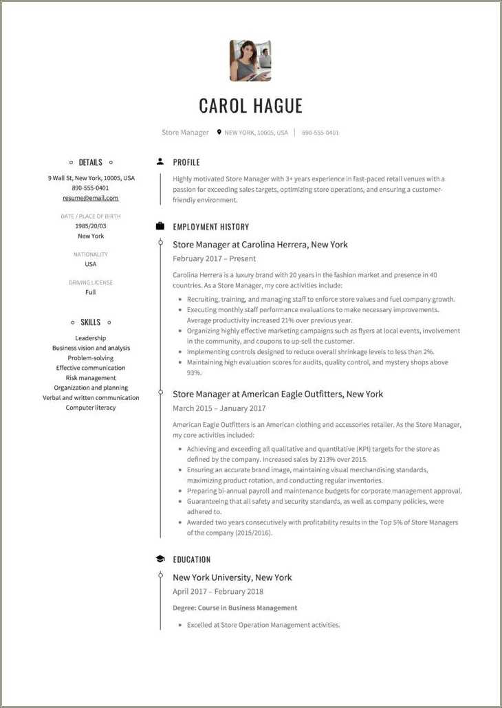 Toy Store Worker Resume Example - Resume Example Gallery