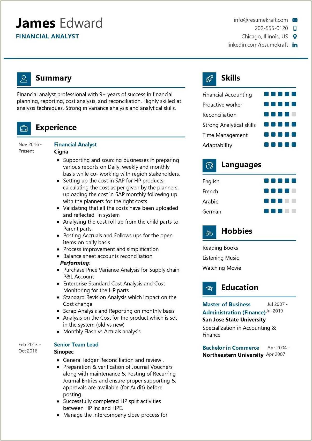 Strong Analytical Skills On Resume - Resume Example Gallery