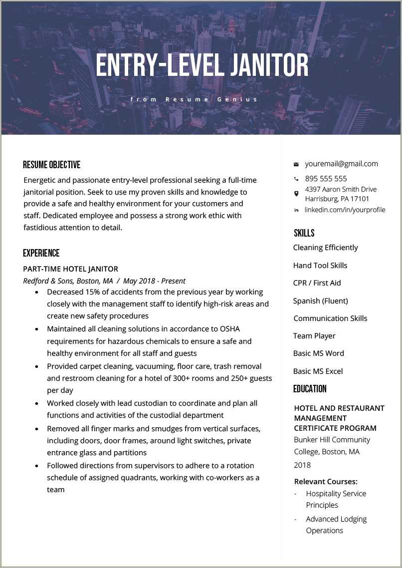 Strong Work Ethic Resume Example Resume Example Gallery