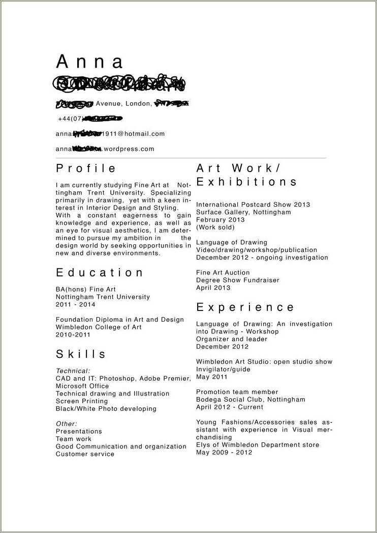 Subway Resume Sandwich Artist Skills - Resume Example Gallery