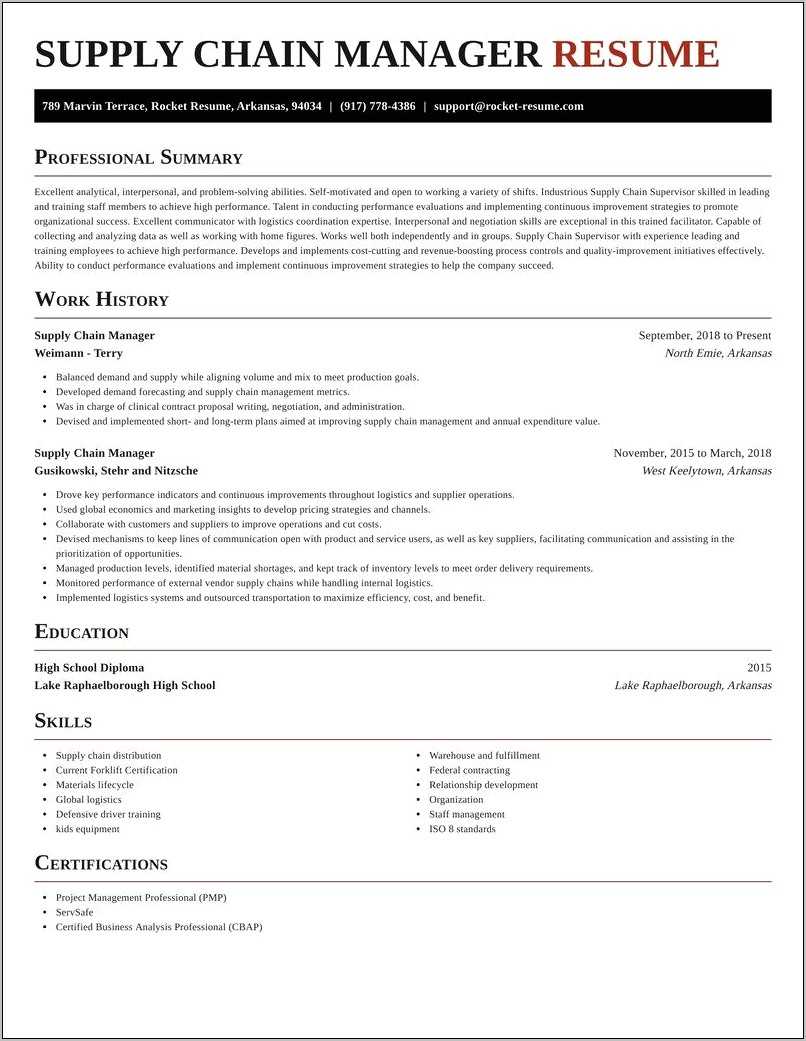 Supply Teacher Job Description For Resume