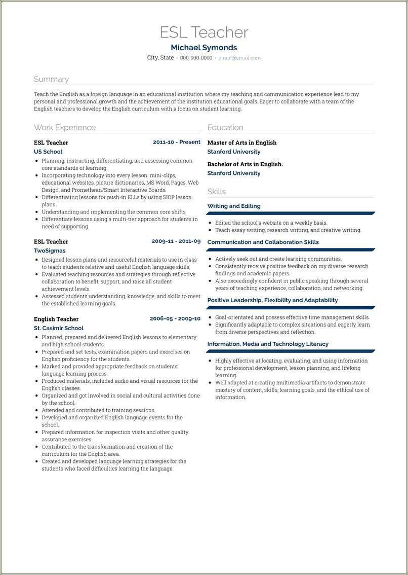 skills-for-teaching-resume-sample-resume-example-gallery