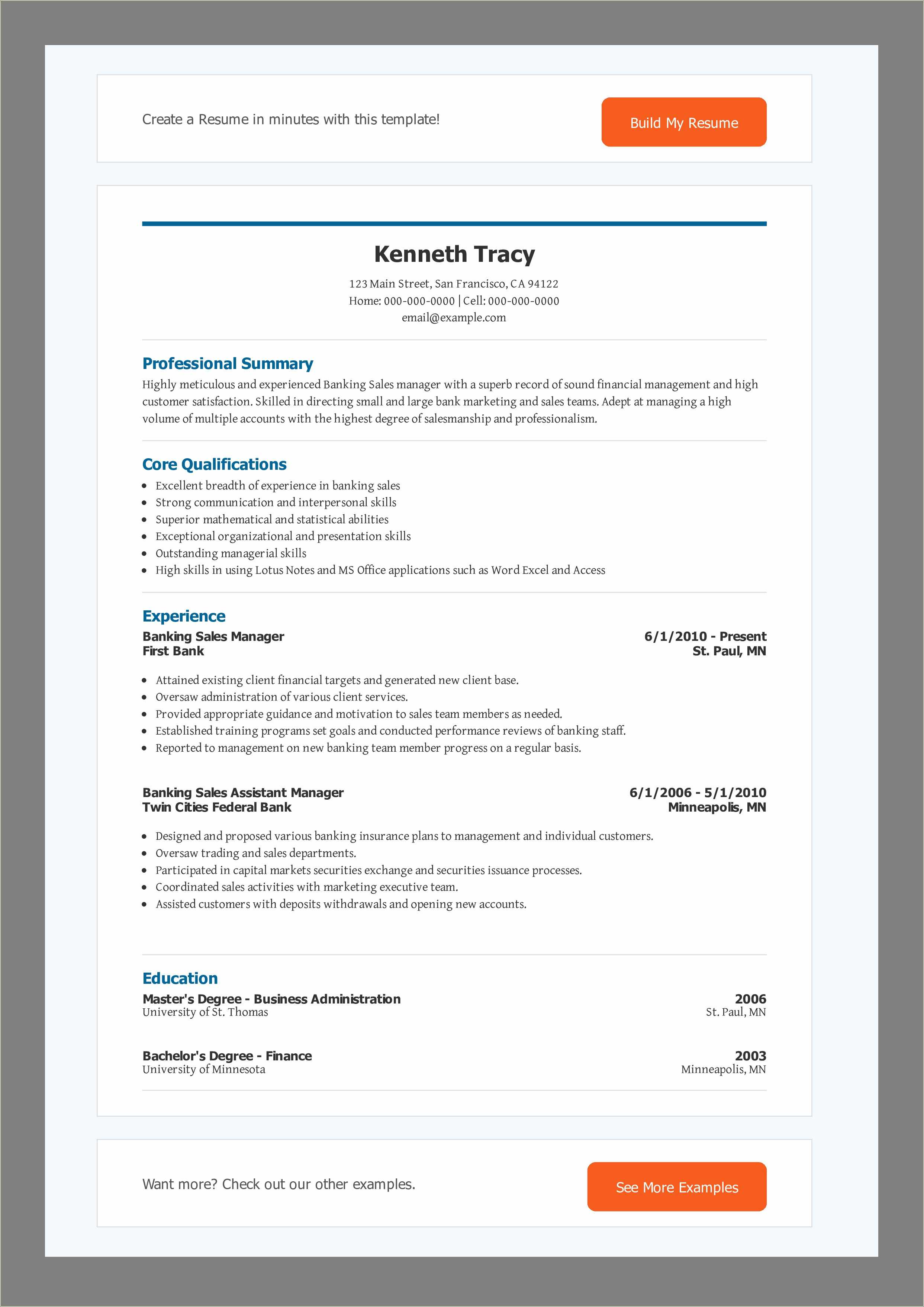 Technical Skills For Banking Resume - Resume Example Gallery