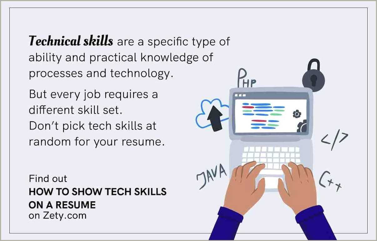 Technical Skills Proficiencies For Resume Resume Example Gallery