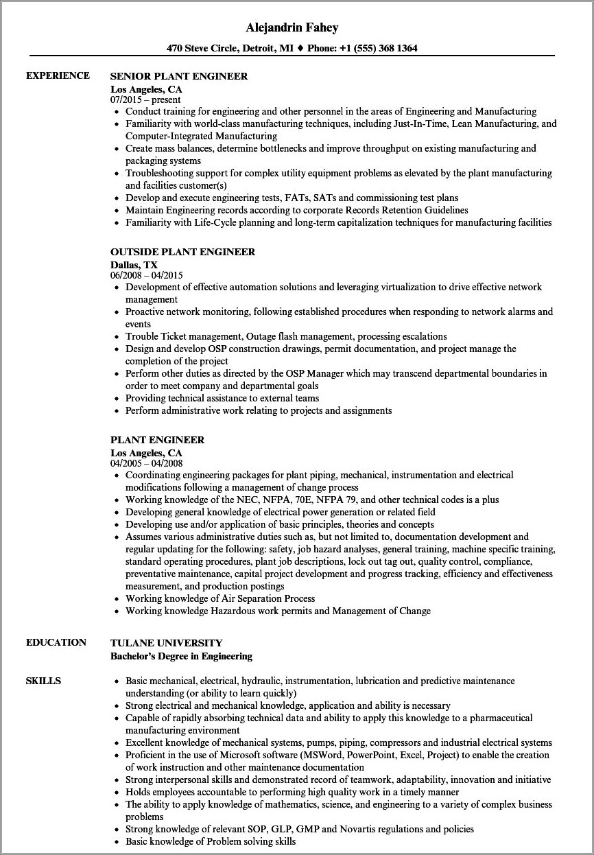 thermal-power-plant-resume-sample-resume-example-gallery