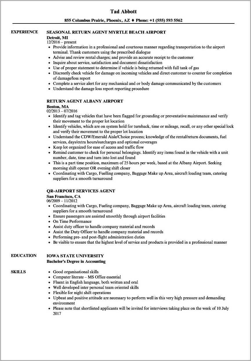 airport-ticket-agent-resume-example-resume-example-gallery