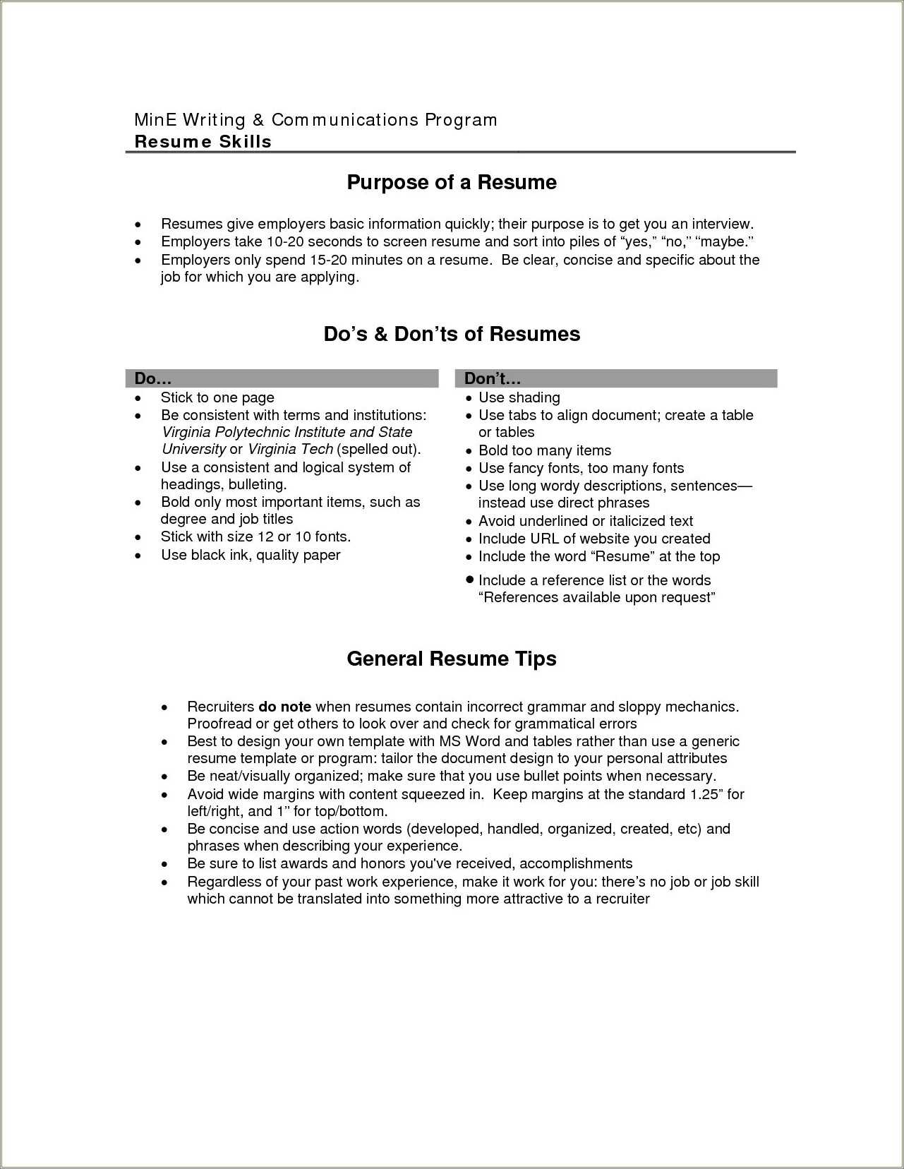 top-10-best-resume-objectives-resume-example-gallery