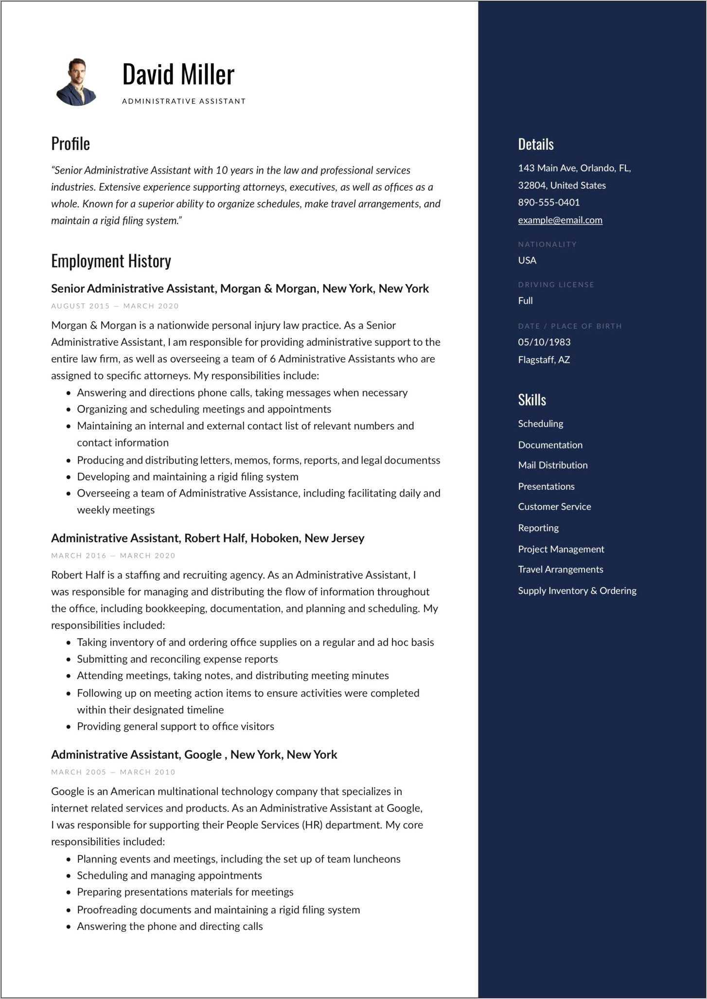 best-resume-of-executive-assistant-resume-example-gallery