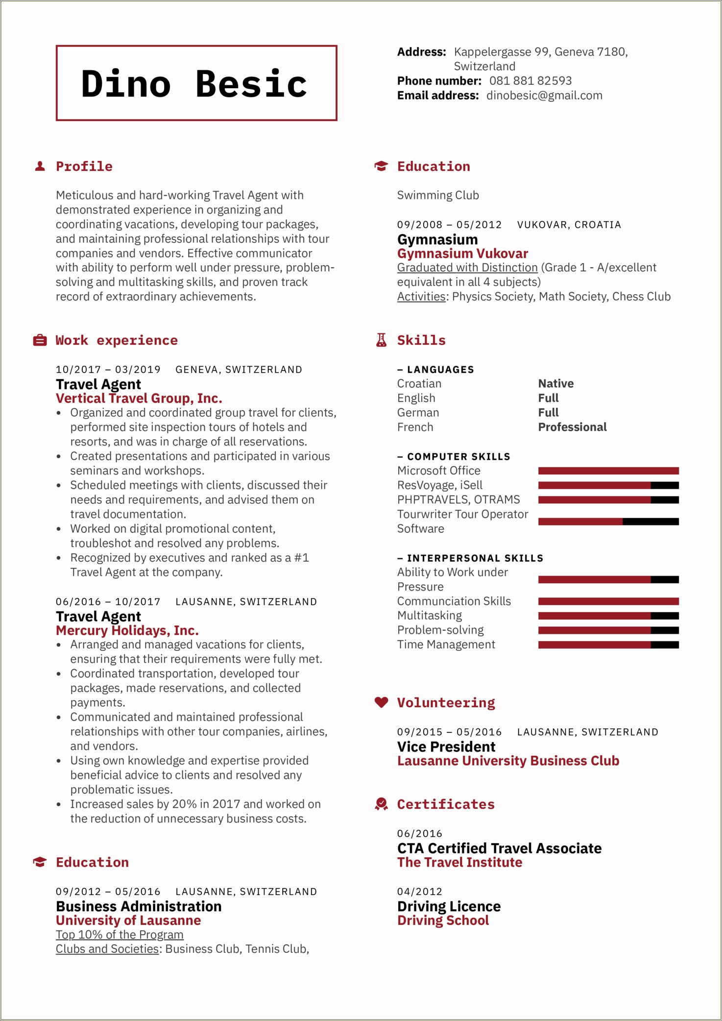 travel-agency-agent-resume-examples-resume-example-gallery