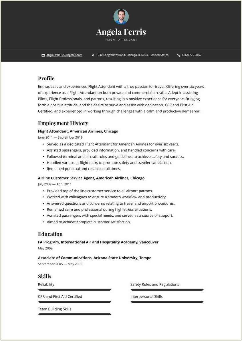 travel-agent-profile-sample-resume-resume-example-gallery