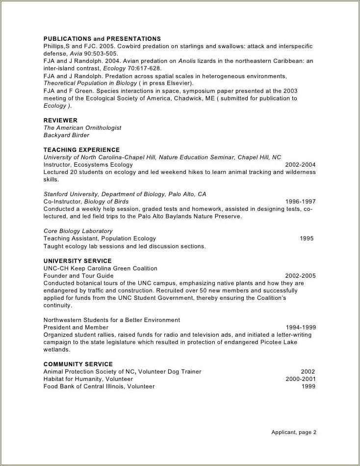 Resume Example For Capitol Hill - Resume Example Gallery