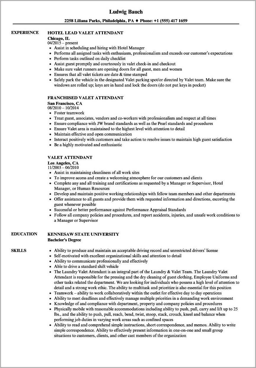 valet-parking-supervisor-resume-sample-resume-example-gallery