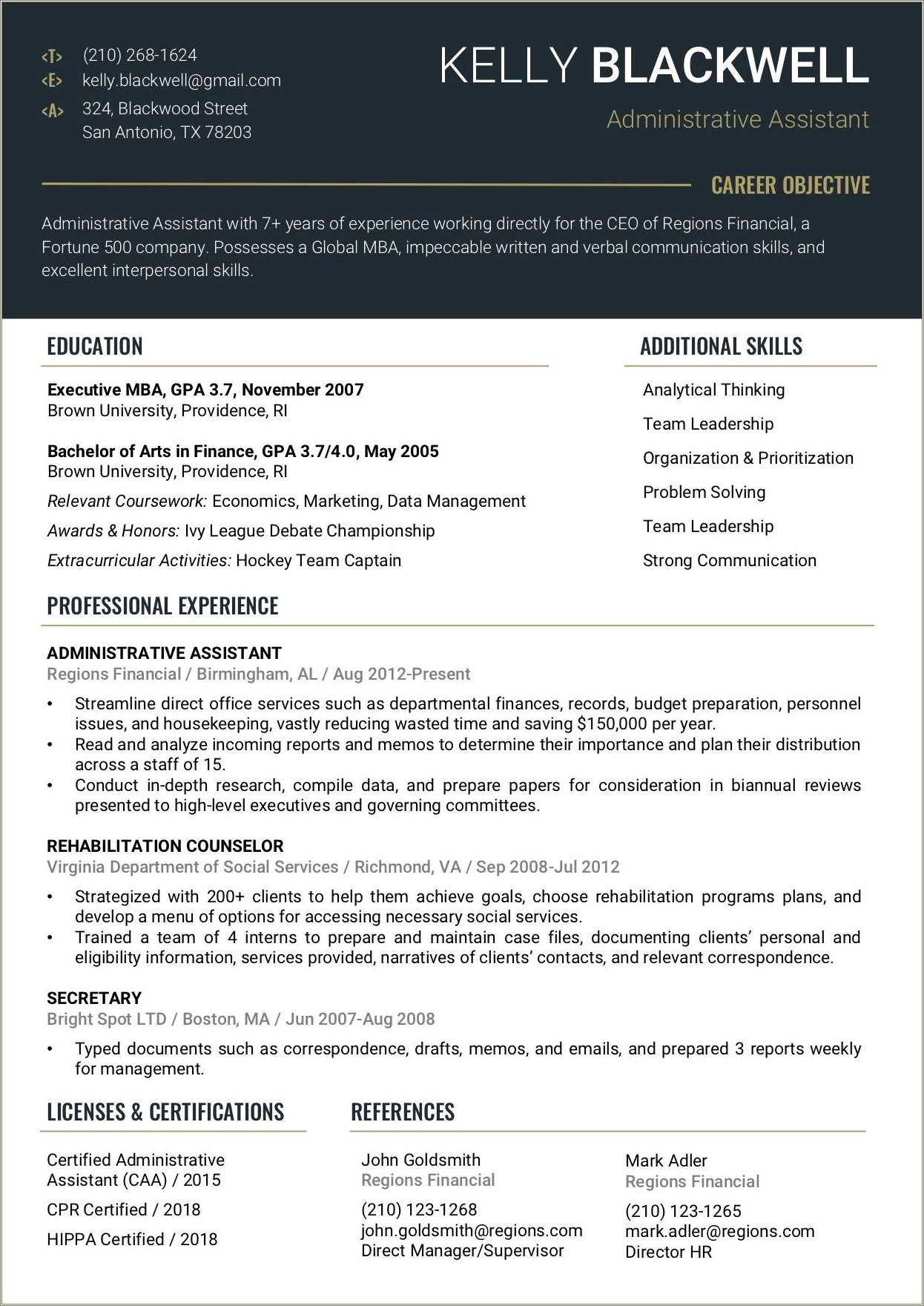 written-and-verbal-skills-resume-resume-example-gallery