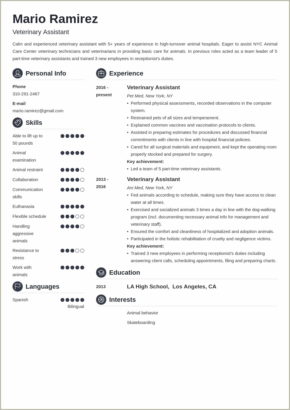 veterinary-assistant-resume-job-duties-resume-example-gallery