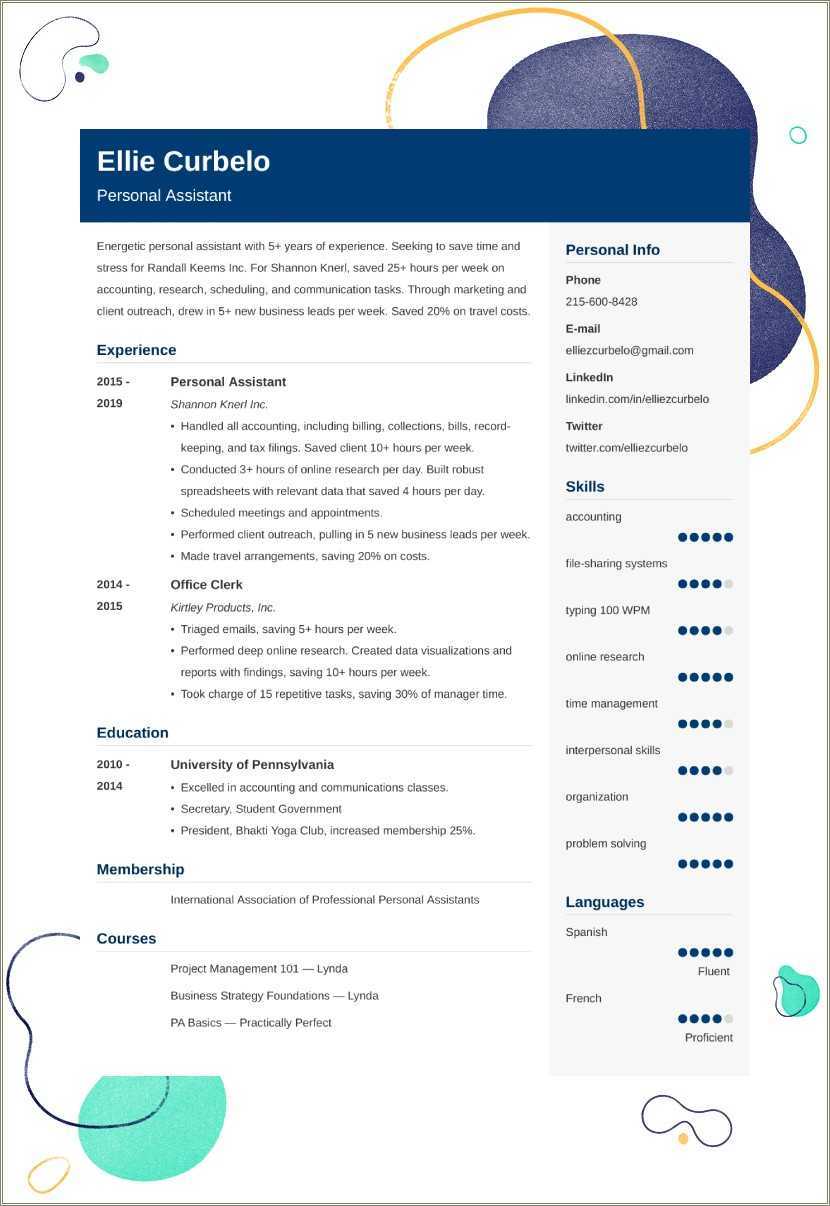 virtual-assistant-resume-sample-objective-resume-example-gallery