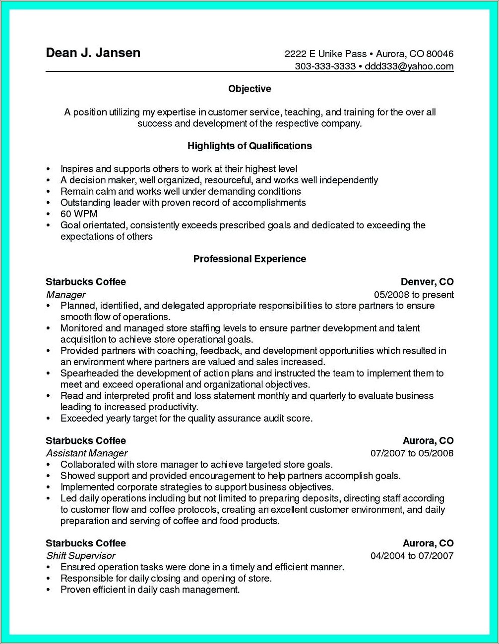 Walmart Co Manager Resume Sample Resume Example Gallery