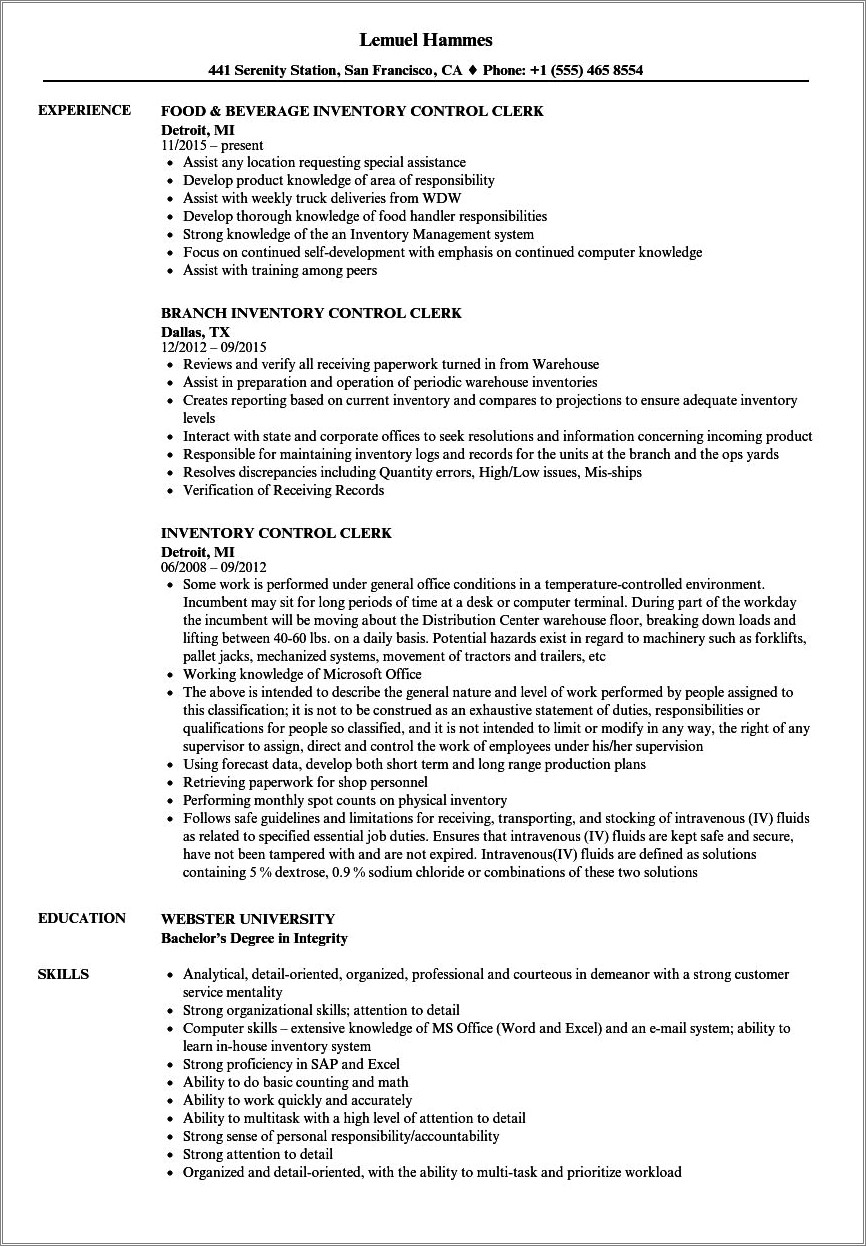 warehouse-clerk-job-description-resume-resume-example-gallery