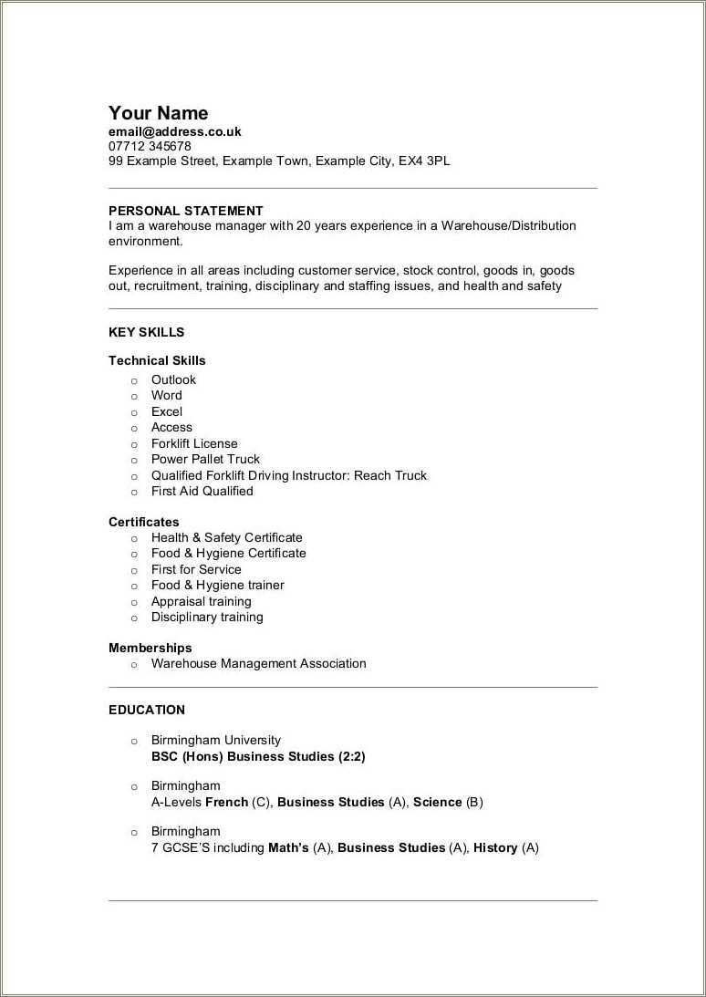 lowes-warehouse-job-experience-resume-resume-example-gallery