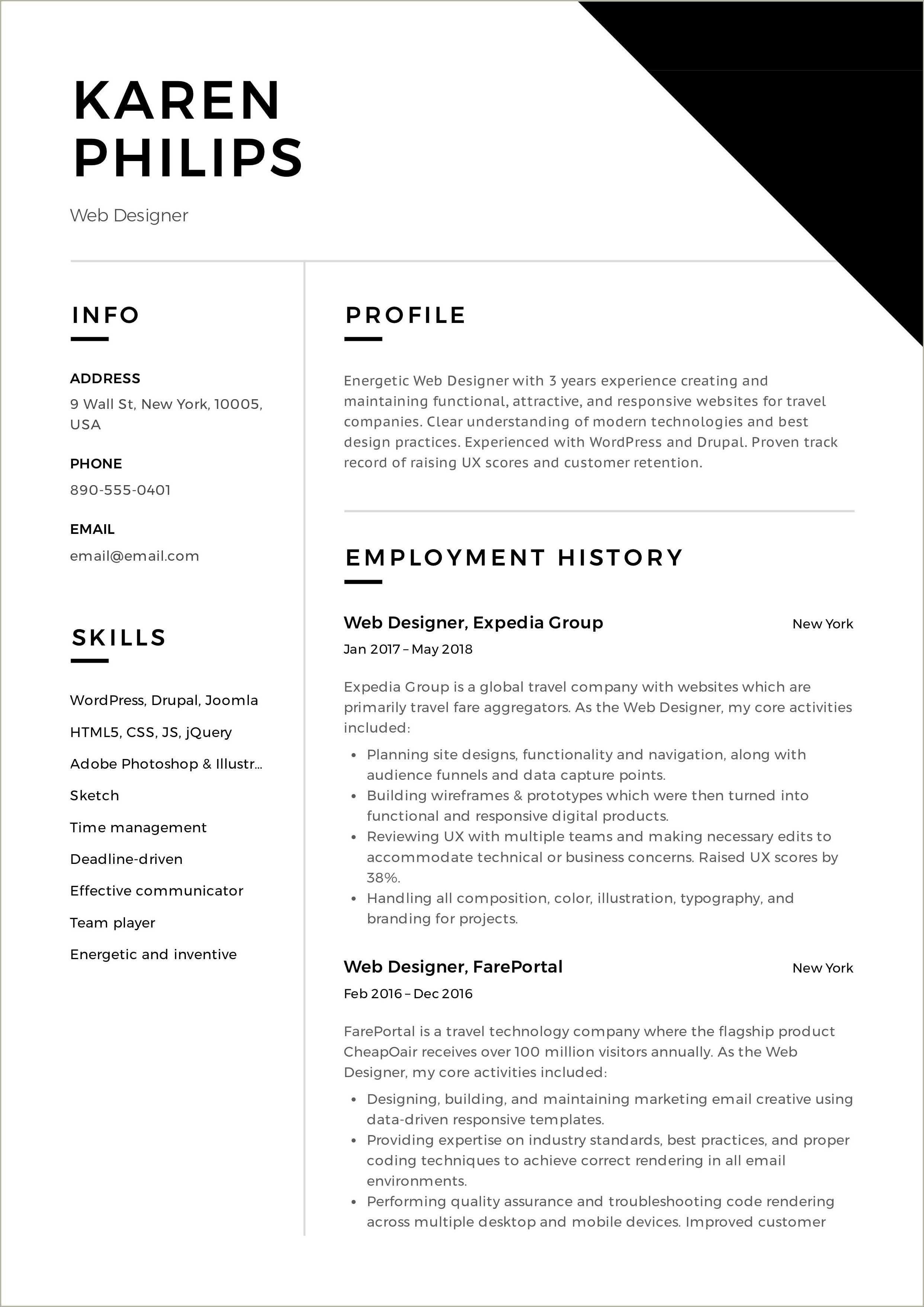 web-developer-resume-job-description-resume-example-gallery