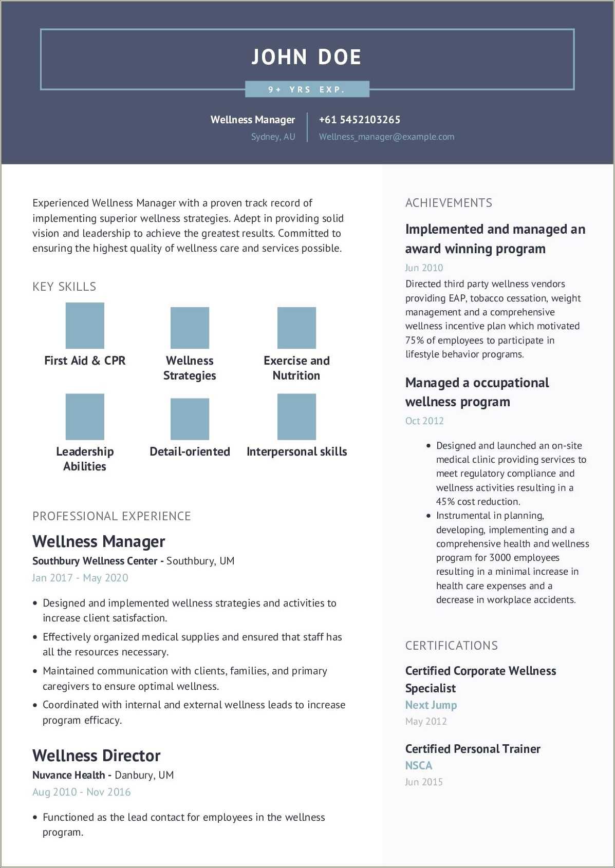 wellness-medical-director-sample-resume-resume-example-gallery