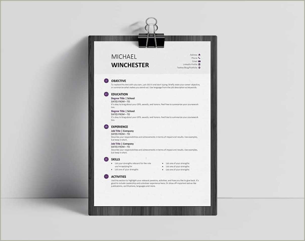 Resume Templates Wordpad In 2020 Resume Templates Resume Template Hot Sex Picture