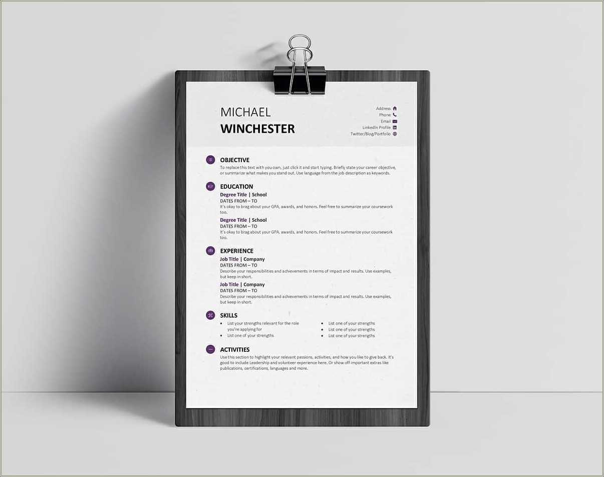 wordpad-resume-template-download-free-resume-example-gallery