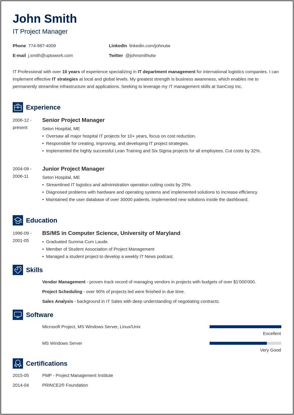 resume format for freshers word file free download