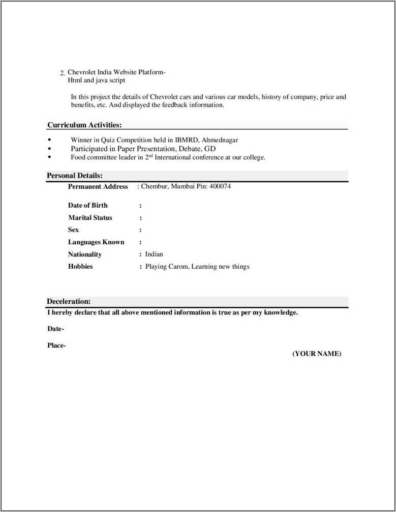 resume-format-for-mca-freshers-in-ms-word-resume-example-gallery