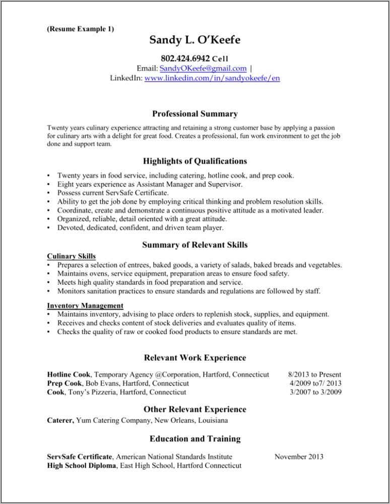 resume-headline-examples-for-food-service-resume-example-gallery