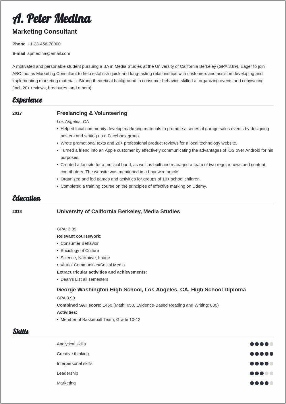 resume-if-you-have-no-work-experience-resume-example-gallery