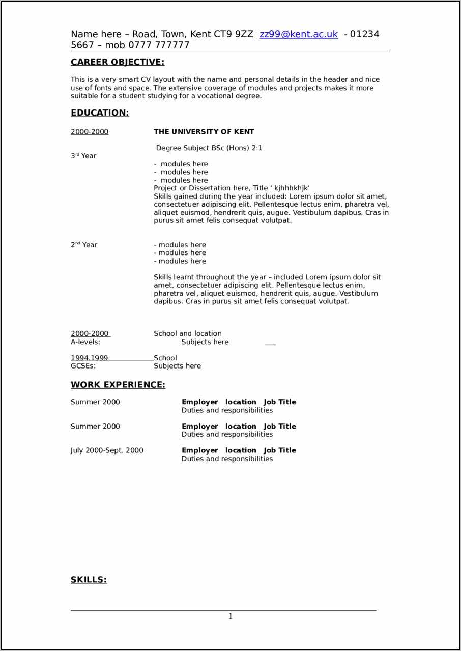 resume-objective-examples-for-a-college-student-resume-example-gallery