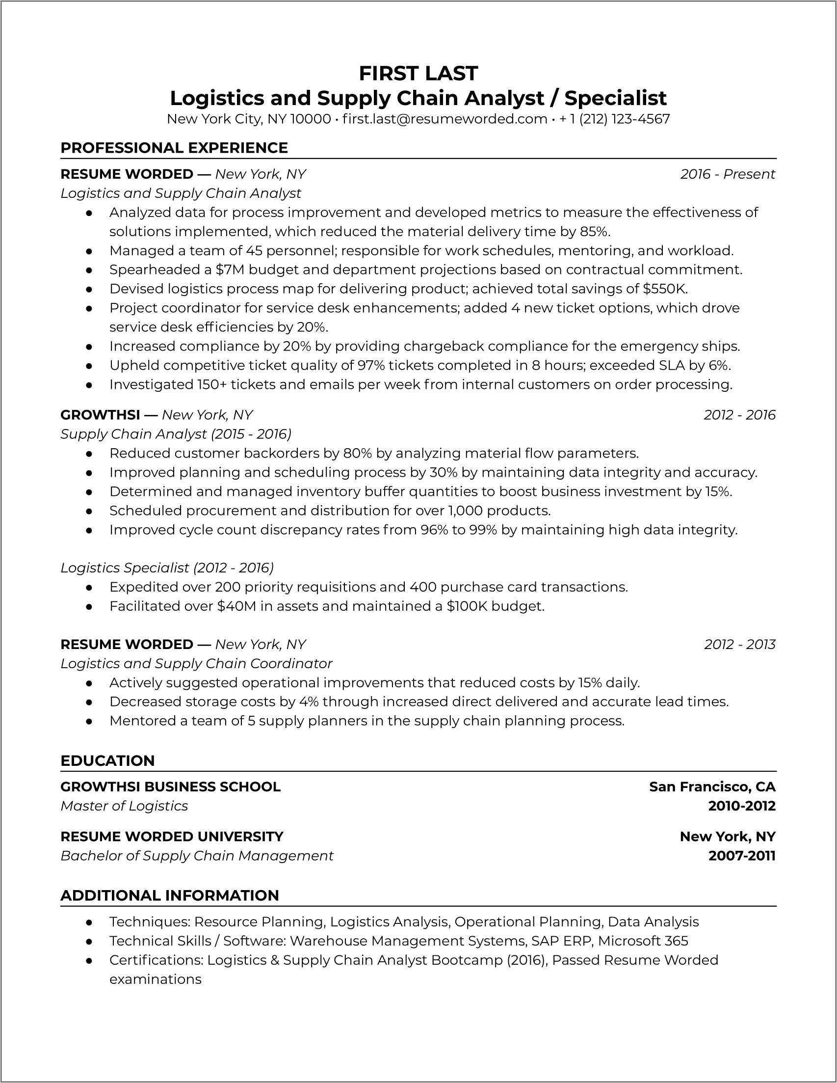 resume-of-a-senior-supply-chain-manager-aldi-resume-example-gallery