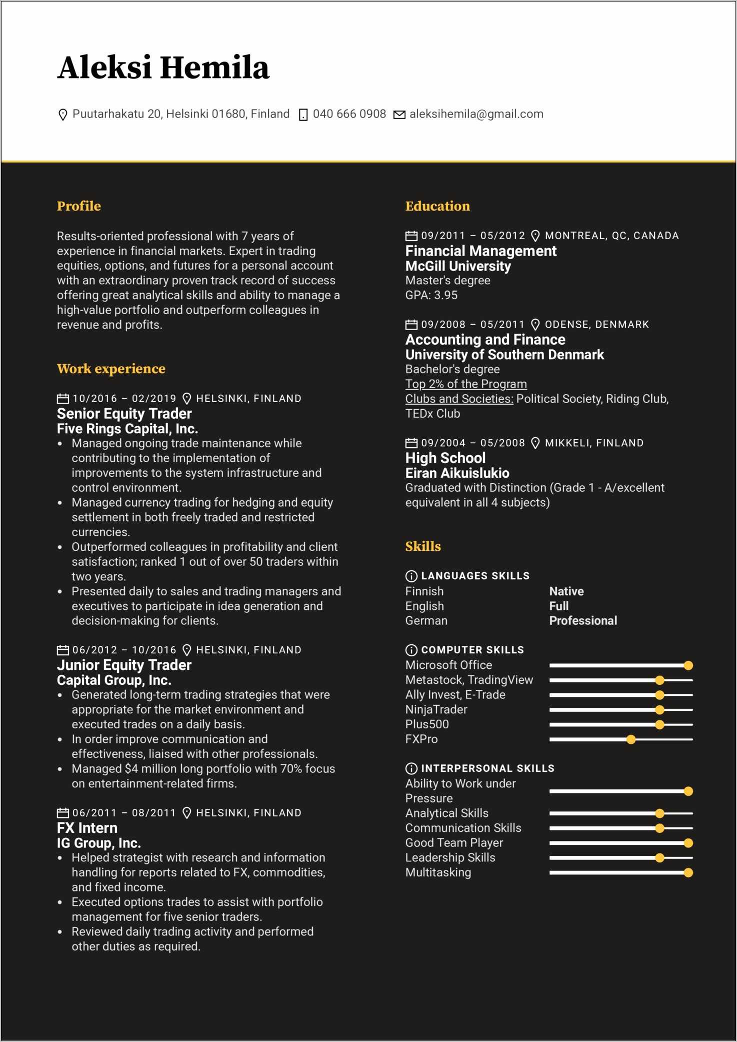 resume-skills-and-abilities-section-examples-resume-example-gallery