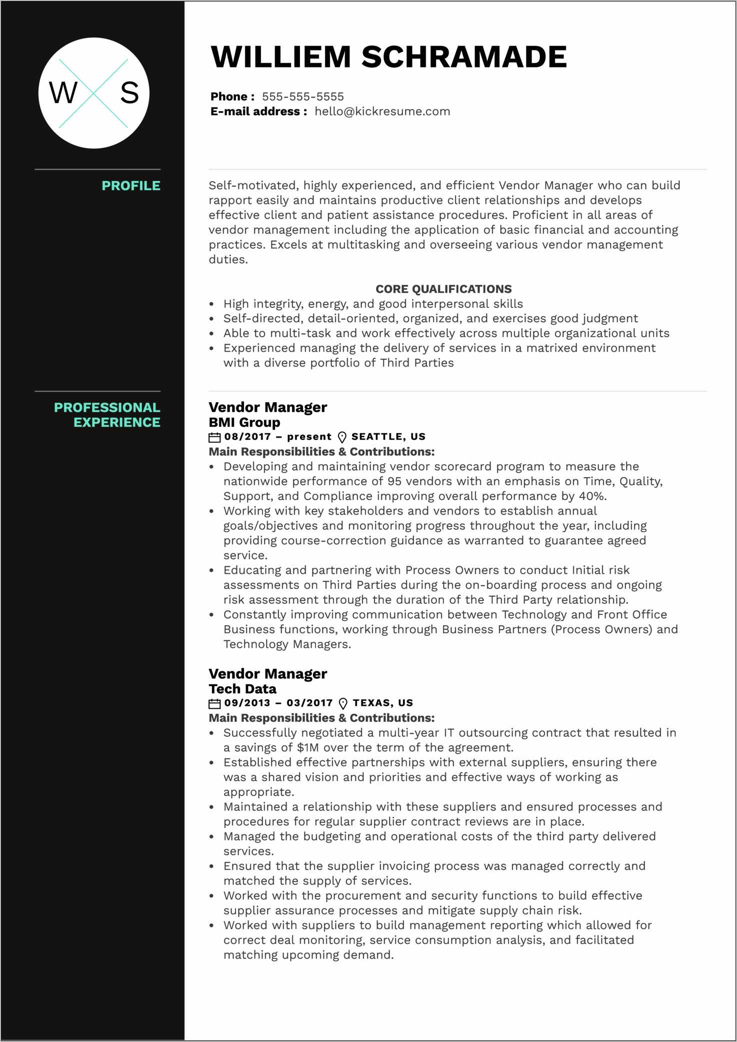 purpose statement for resume