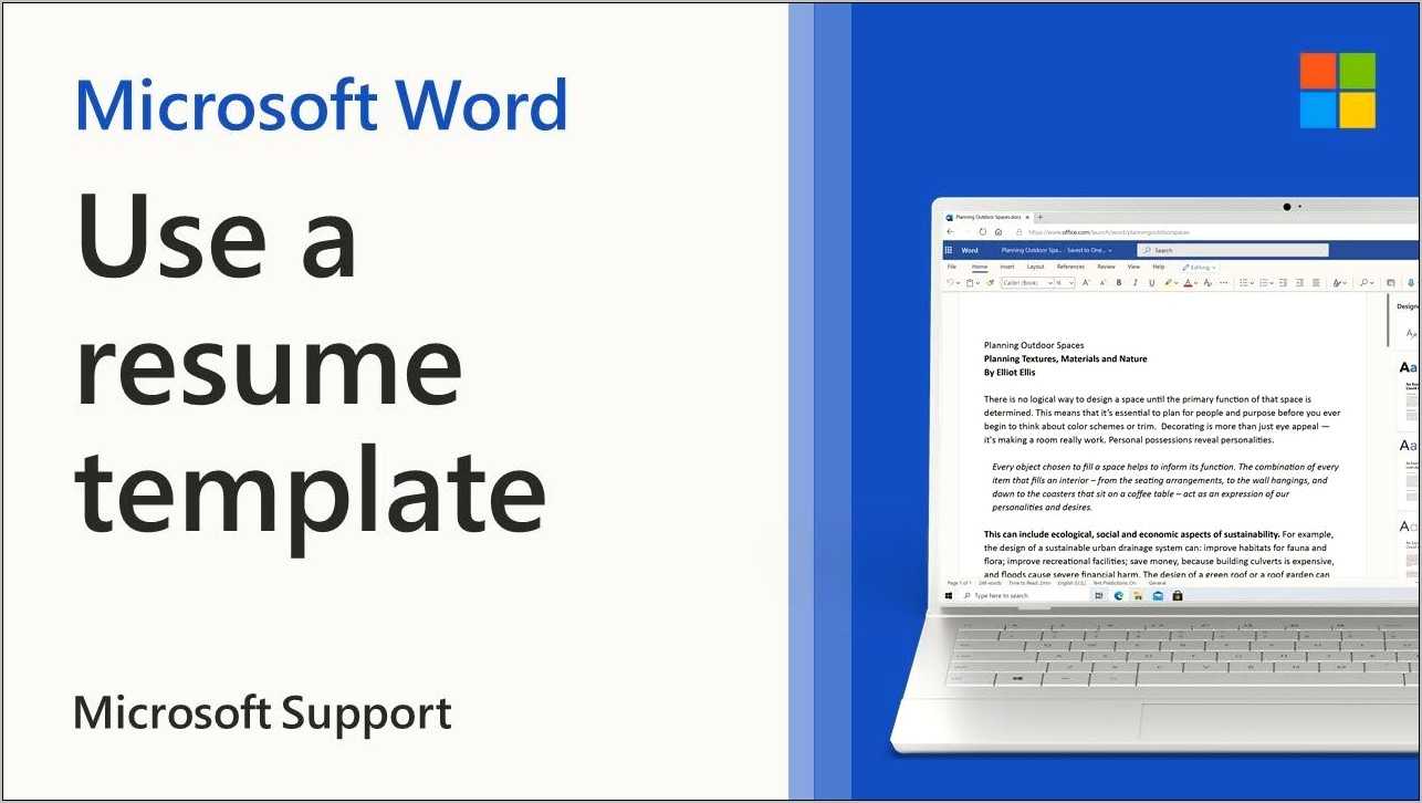 Resume Template For Microsoft Works Word Processor - Resume Example Gallery