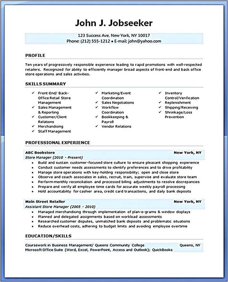 resume-word-for-handling-store-deposits-resume-example-gallery