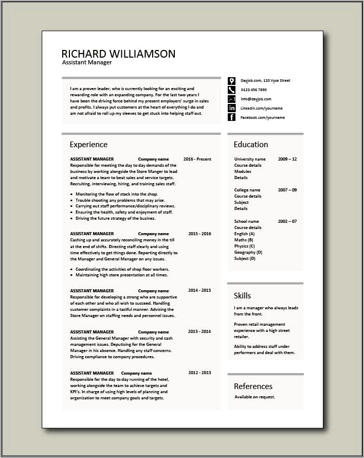 retail-bank-assistant-branch-manager-resume-resume-example-gallery