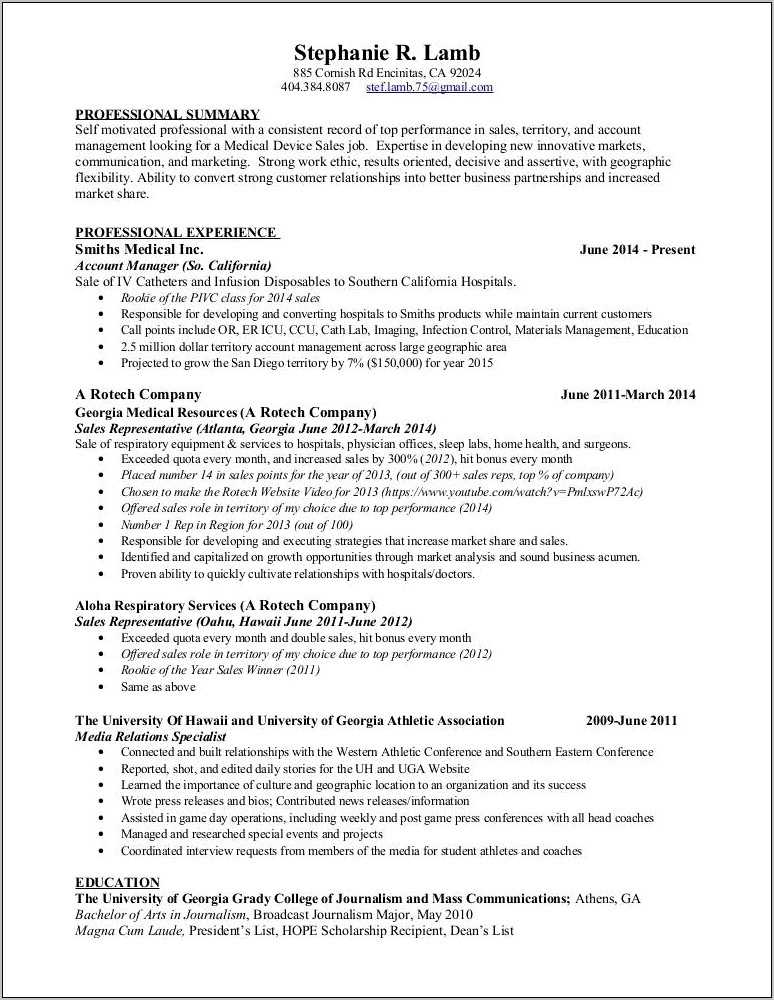 Sample Cumluative And Major Gpa On Resume - Resume Example Gallery